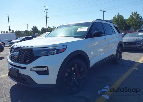 2021 Ford Explorer St из США, поврежденный, VIN 1FM5K8GC7MGA17286